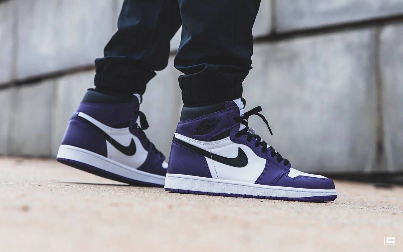 【スニダンで取扱中】NIKE AIR JORDAN 1 RETRO HIGH OG "COURT PURPLE WHITE/BLACK" 抽選/定価/販売店舗まとめ 2枚目