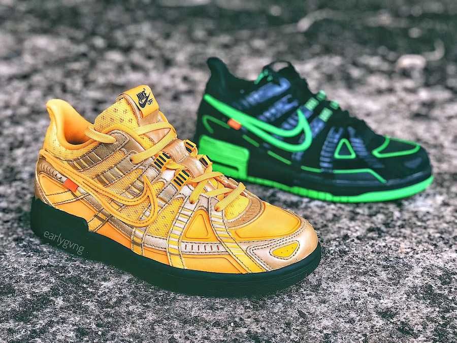 【スニダンで購入可】OFF-WHITE×NIKE AIR RUBBER DUNK 3COLORS 抽選/定価/販売店舗まとめ 39枚目