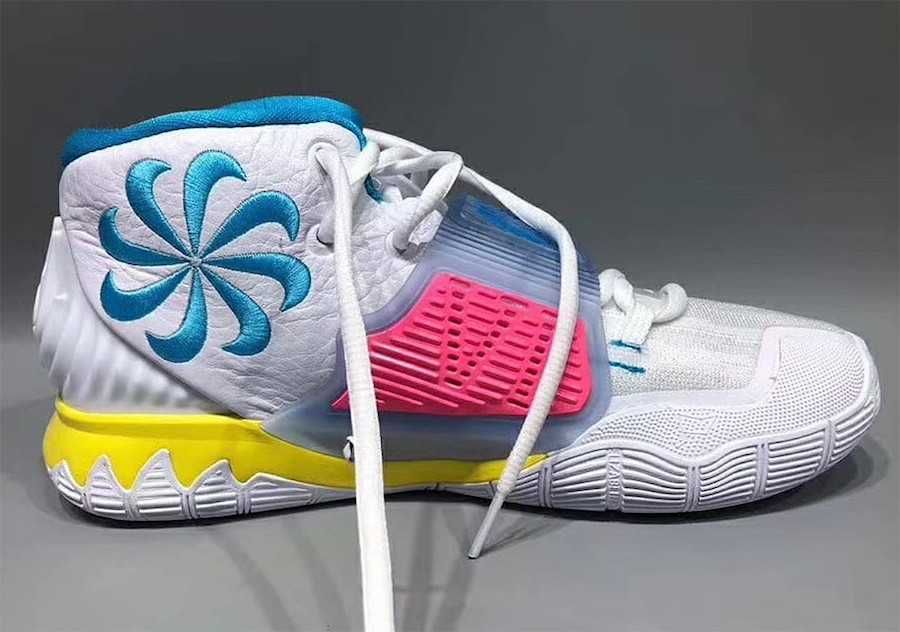 【販売リンクあり】6/1発売 NIKE KYRIE 6 "WHITE/MULTI" 抽選/定価/販売店舗まとめ 5枚目