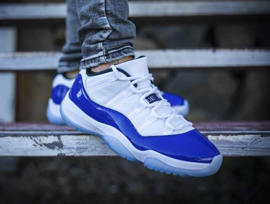 【販売リンクあり】6/17発売 NIKE WMNS AIR JORDAN 11 LOW "CONCORD SKETCH" 抽選/定価/販売店舗まとめ 13枚目
