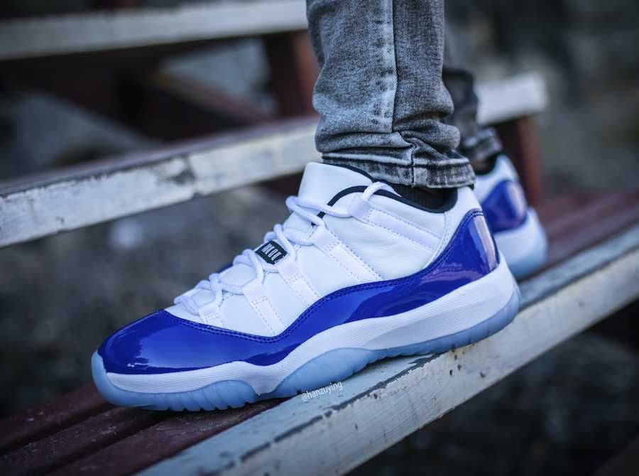 【販売リンクあり】6/17発売 NIKE WMNS AIR JORDAN 11 LOW "CONCORD SKETCH" 抽選/定価/販売店舗まとめ 12枚目