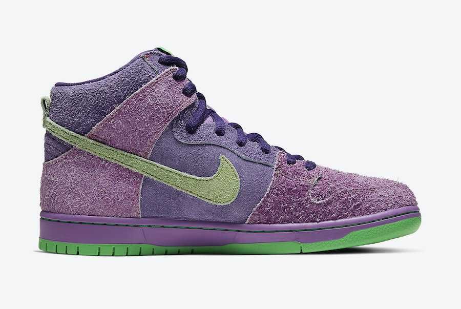 【4/20発売】NIKE SB DUNK HIGH "PURPLE SKUNK" 抽選/定価/販売店舗まとめ 3枚目