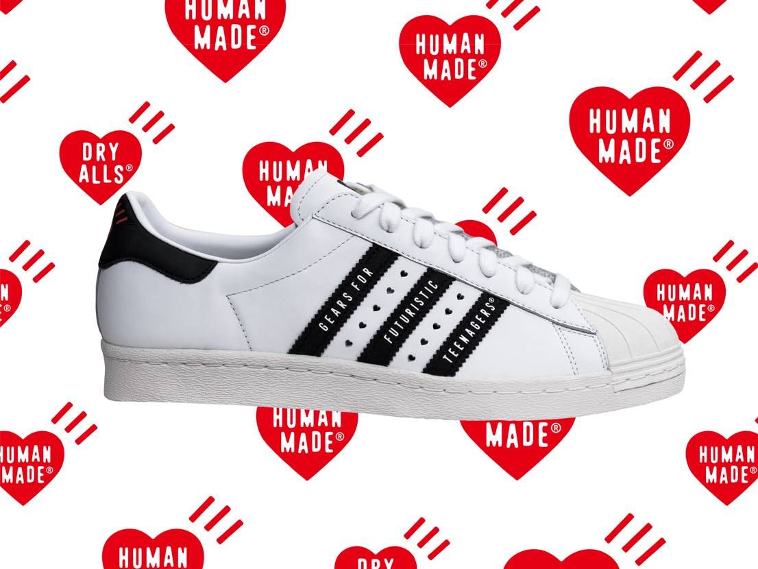 【4/24発売】HUMAN MADE® × ADIDAS SUPERSTAR 80s 抽選/定価/販売店舗まとめ 4枚目