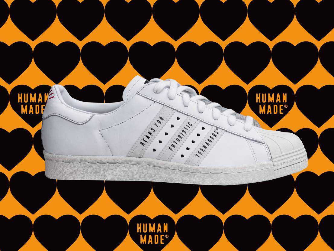 【4/24発売】HUMAN MADE® × ADIDAS SUPERSTAR 80s 抽選/定価/販売店舗まとめ 2枚目