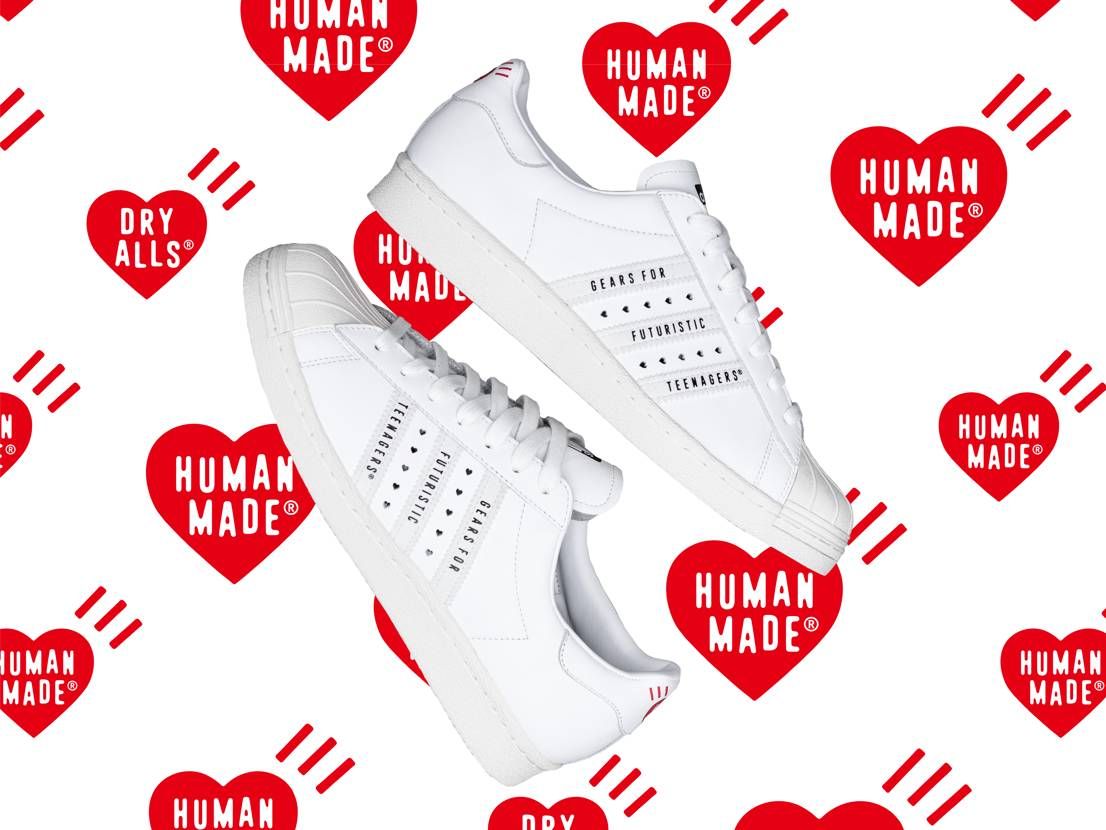 【4/24発売】HUMAN MADE® × ADIDAS SUPERSTAR 80s 抽選/定価/販売店舗まとめ 3枚目