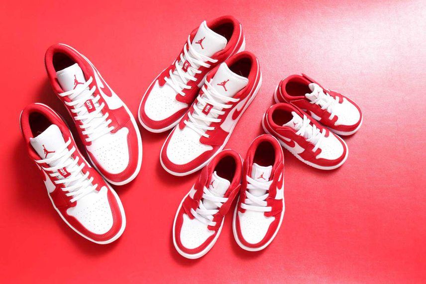 J*g様 NIKE AIR JORDAN 1 LOW ホワイト/レッド 9.5 Nike Air Jordan 1 Low