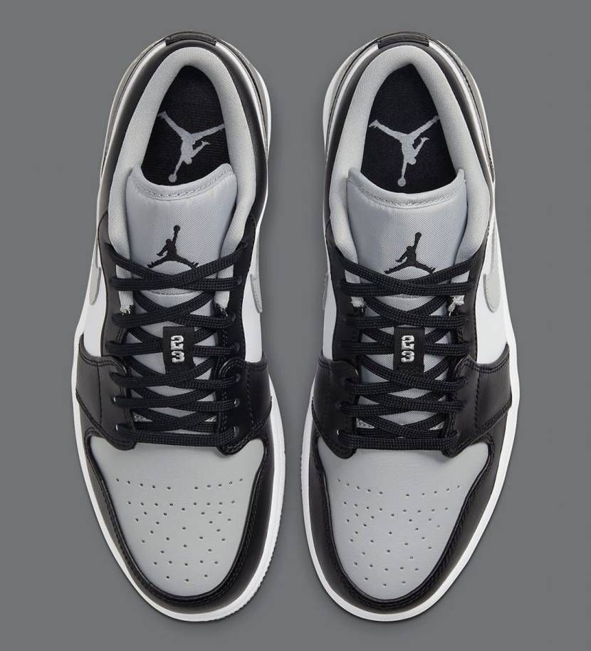 【販売リンクあり】5/1発売 NIKE AIR JORDAN 1 LOW "BLACK/LIGHT SMOKE GREY" 抽選/定価/販売店舗まとめ 7枚目