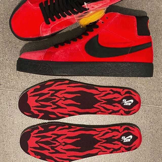 【スニダンで購入可】5/30発売 KEVIN BRADLEY × NIKE SB BLAZER MID ISO "KEVIN AND HELL PACK" 抽選/定価/販売店舗まとめ 3枚目