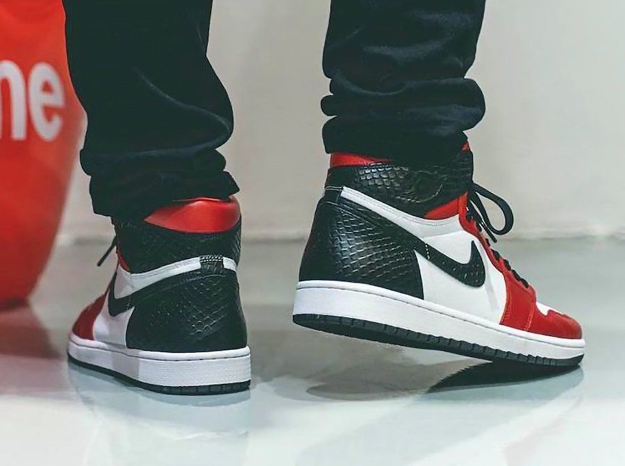 【販売リンクあり】8/6発売 NIKE WMNS AIR JORDAN 1 HIGH OG "SATIN RED" 抽選/定価/販売店舗まとめ 20枚目