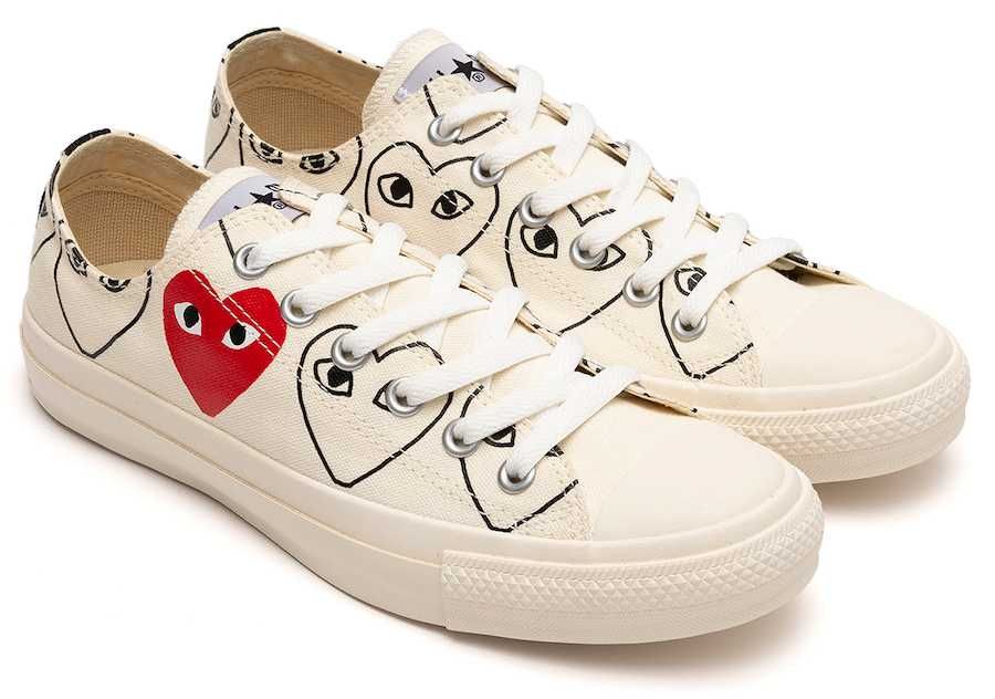 【販売リンクあり】4/29発売 CDG PLAY × CHUCK TAYLOR 70 抽選/定価/販売店舗まとめ 5枚目
