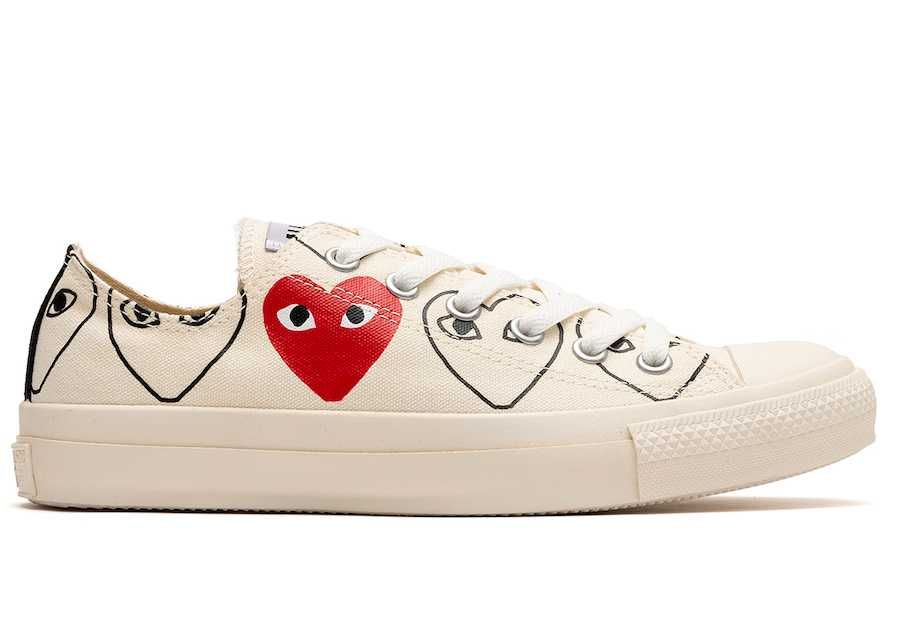 【販売リンクあり】4/29発売 CDG PLAY × CHUCK TAYLOR 70 抽選/定価/販売店舗まとめ 6枚目