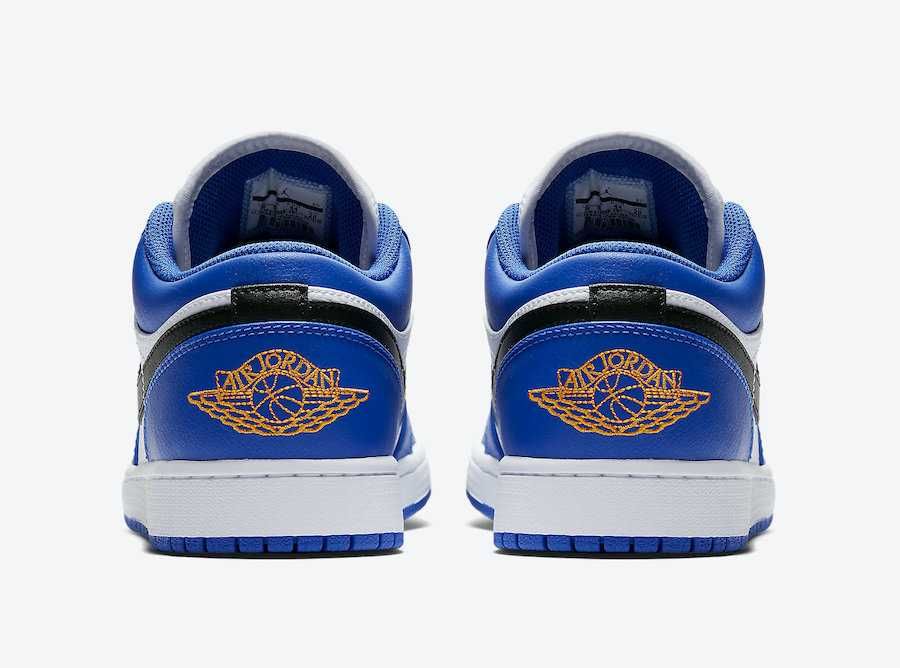 【近日発売】NIKE AIR JORDAN 1 LOW "WHITE/BLUE/ORANGE" 抽選/定価/販売店舗まとめ 5枚目