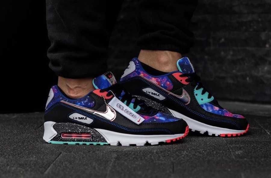【近日発売】NIKE AIR MAX 90 "GALAXY" 抽選/定価/販売店舗まとめ 4枚目