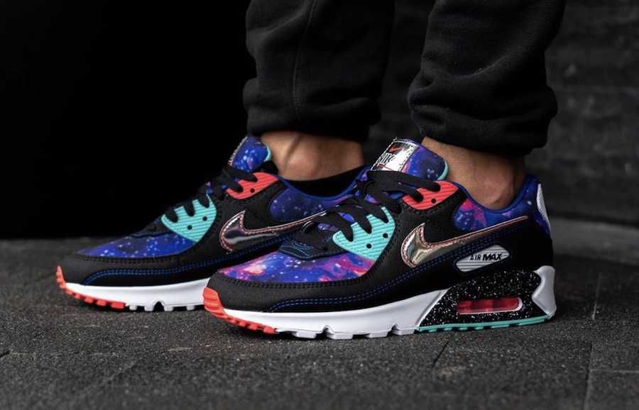 【近日発売】NIKE AIR MAX 90 "GALAXY" 抽選/定価/販売店舗まとめ 2枚目