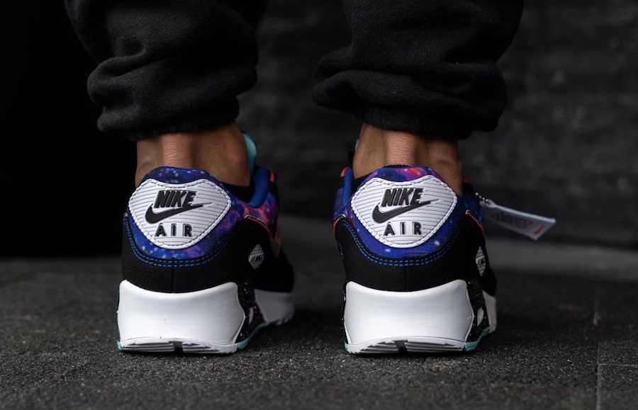 【近日発売】NIKE AIR MAX 90 "GALAXY" 抽選/定価/販売店舗まとめ 6枚目