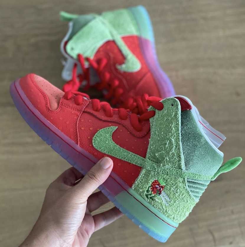 【スニダンで購入可】10/30発売 Nike SB Dunk High "Strawberry Cough" 抽選/定価/販売店舗まとめ 13枚目