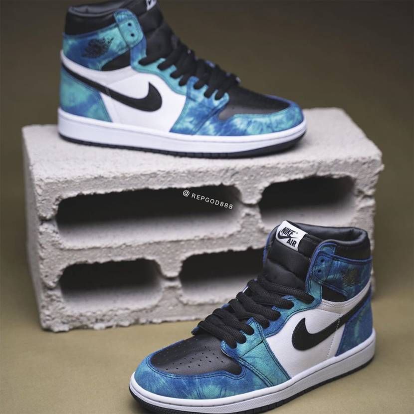 【スニダンで取扱中】6/11発売 NIKE WMNS AIR JORDAN 1 OG TIE-DYE 抽選/定価/販売店舗あり 20枚目