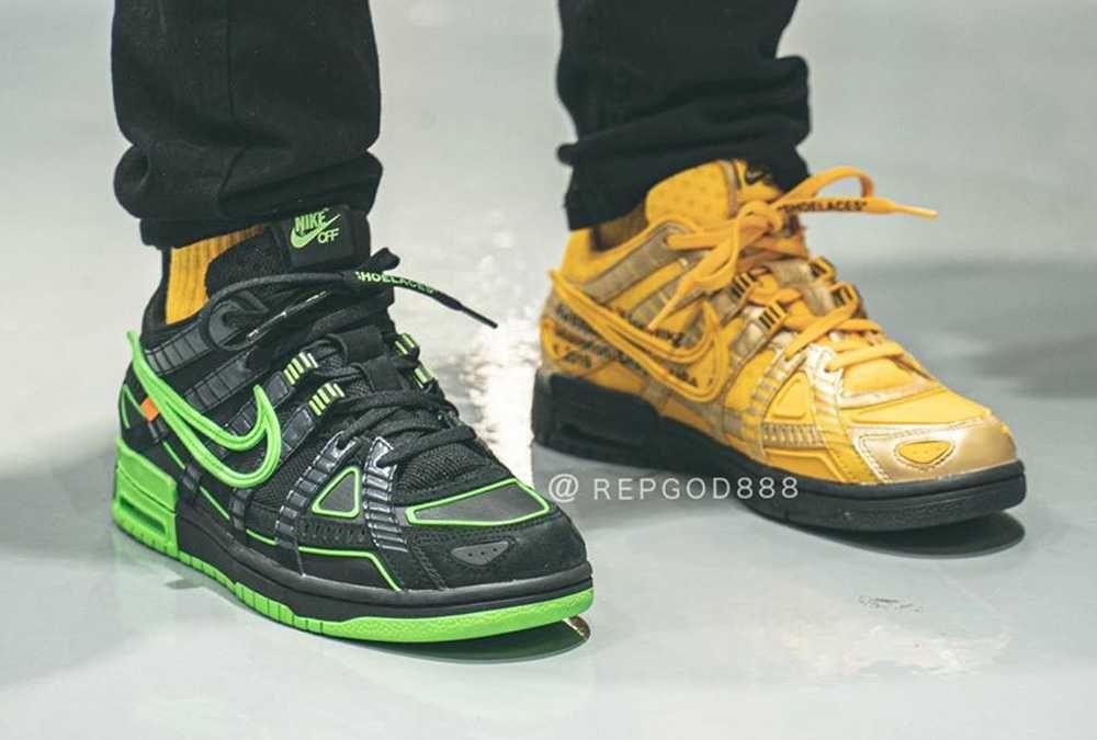 【スニダンで購入可】OFF-WHITE×NIKE AIR RUBBER DUNK 3COLORS 抽選/定価/販売店舗まとめ 36枚目