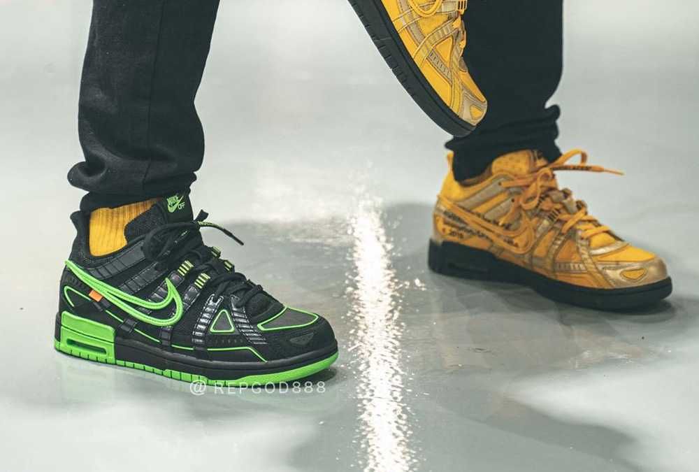 【スニダンで購入可】OFF-WHITE×NIKE AIR RUBBER DUNK 3COLORS 抽選/定価/販売店舗まとめ 38枚目