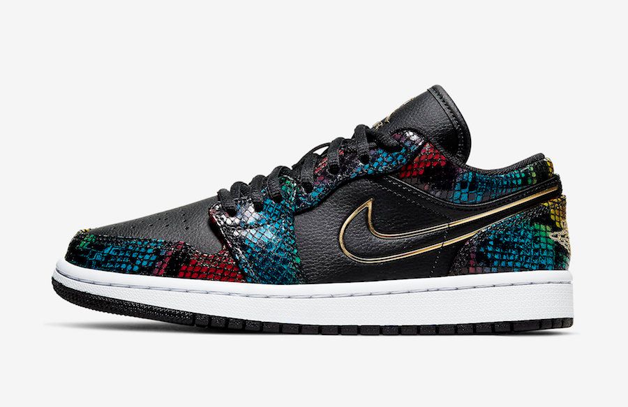 【5/1海外発売】AIR JORDAN 1 LOW "MULTI SNAKESKIN" 抽選/定価/販売店舗まとめ 3枚目