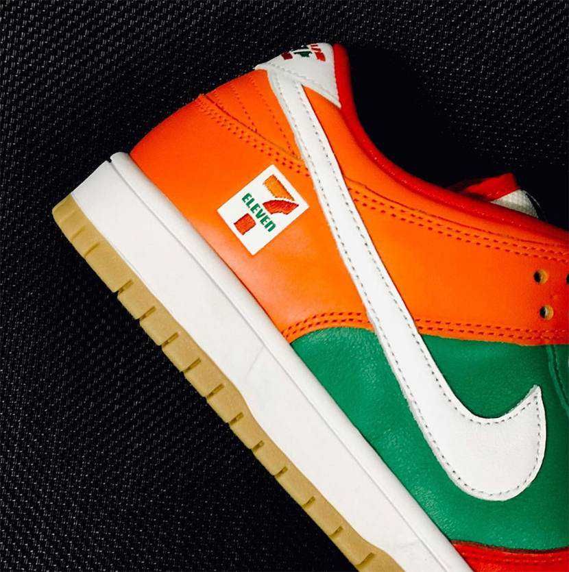 【2020年後半発売】7ELEVEN × NIKE SB DUNK LOW "7ELEVEN" 抽選/定価/販売店舗まとめ 3枚目