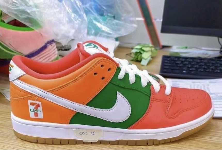 【2020年後半発売】7ELEVEN × NIKE SB DUNK LOW "7ELEVEN" 抽選/定価/販売店舗まとめ 2枚目
