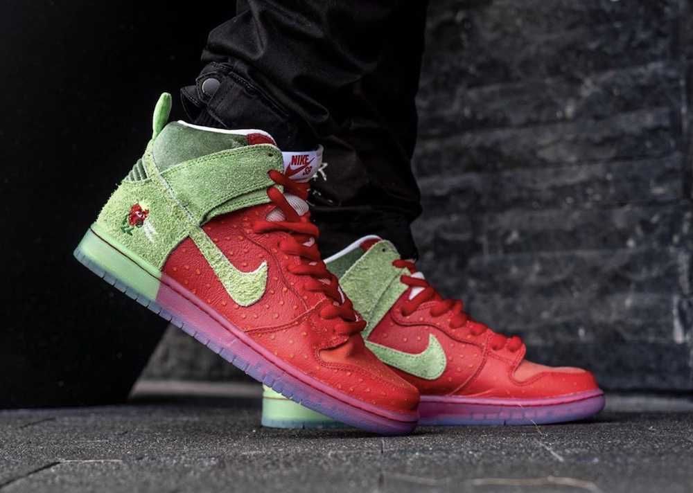 【スニダンで購入可】10/30発売 Nike SB Dunk High "Strawberry Cough" 抽選/定価/販売店舗まとめ 5枚目