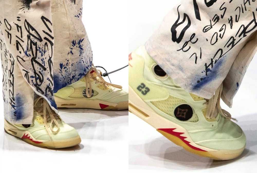 【スニダンで購入可】OFF-WHITE × NIKE AIR JORDAN 5 "SAIL" 抽選/定価/販売店舗まとめ 50枚目