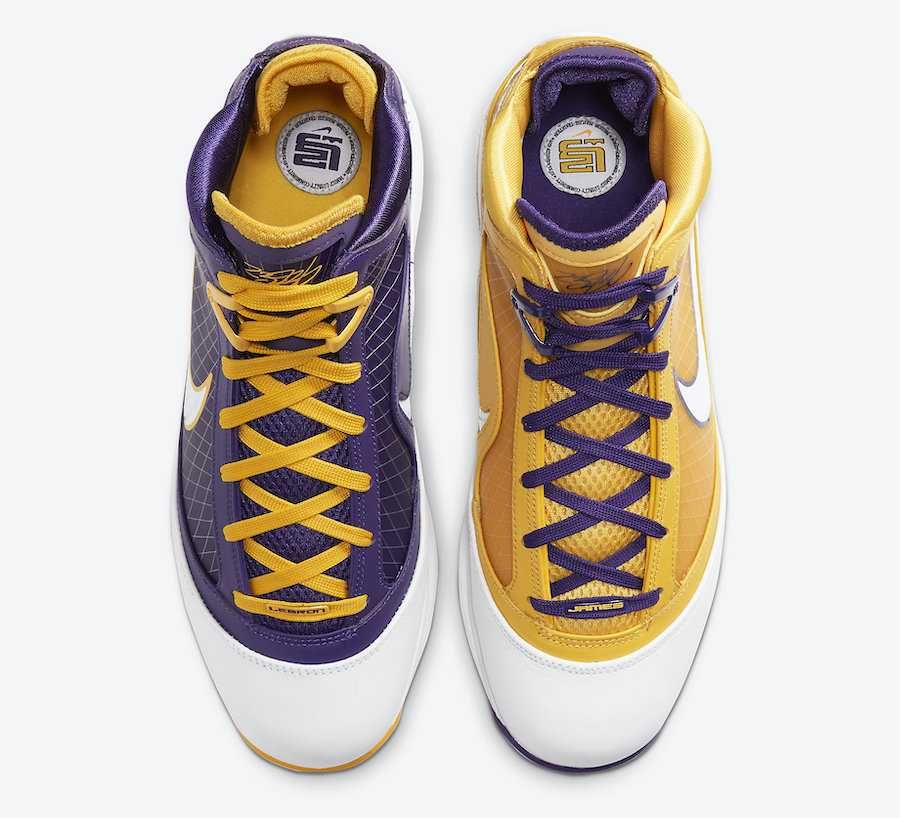 【販売リンクあり】5/16発売 NIKE LEBRON 7 "LAKERS(MEDIA DAY)" 抽選/定価/販売店舗まとめ 5枚目