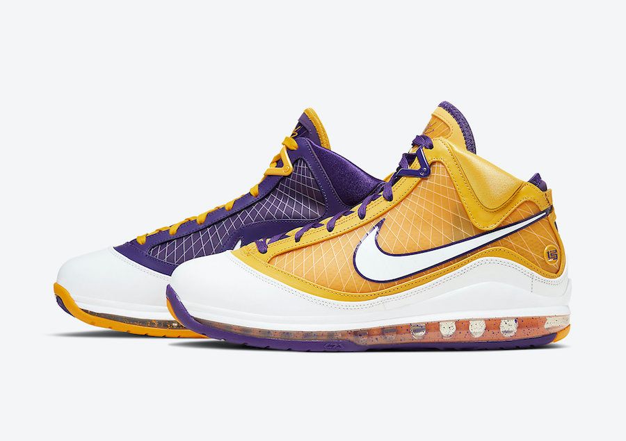 【販売リンクあり】5/16発売 NIKE LEBRON 7 "LAKERS(MEDIA DAY)" 抽選/定価/販売店舗まとめ 3枚目