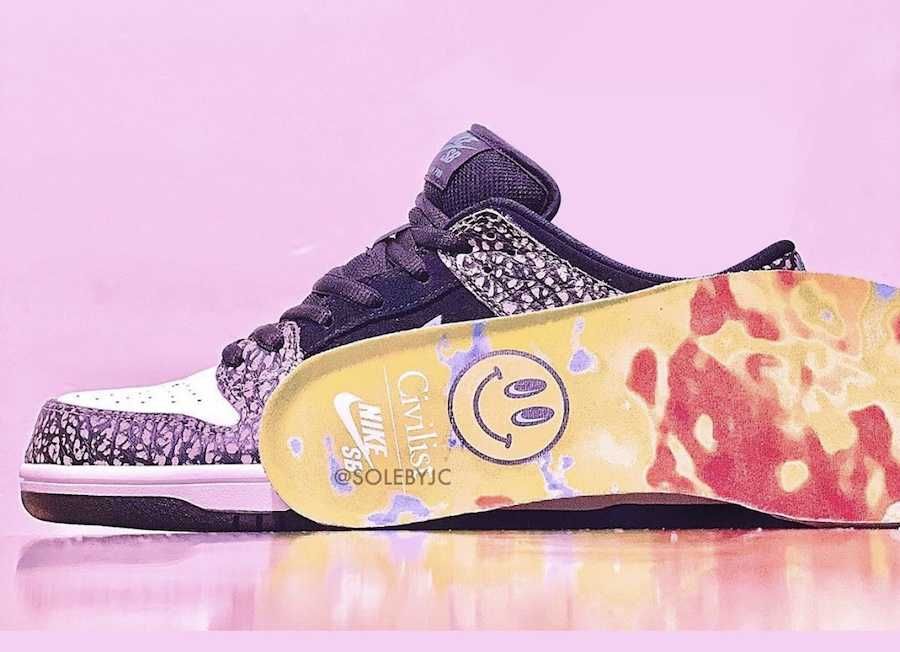 【2020年後半発売】CIVILIST × NIKE SB DUNK LOW 抽選/定価/販売店舗まとめ 2枚目