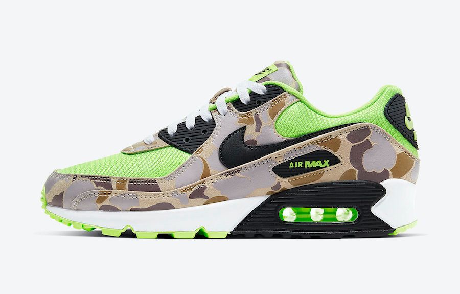 【スニダンで取扱中】NIKE AIR MAX 90 "GREEN CAMO" 抽選/定価/販売店舗まとめ 10枚目