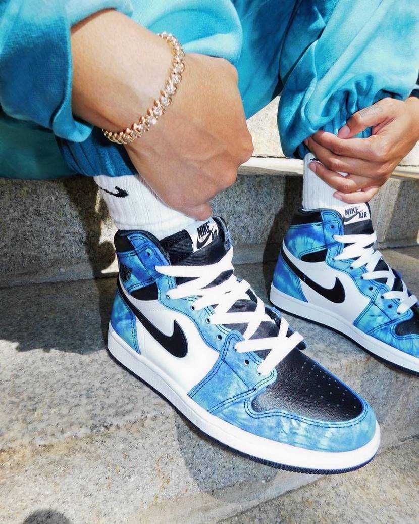 【スニダンで取扱中】6/11発売 NIKE WMNS AIR JORDAN 1 OG TIE-DYE 抽選/定価/販売店舗あり 13枚目
