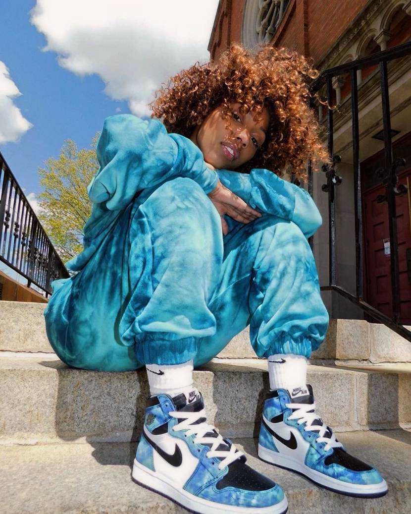 【スニダンで取扱中】6/11発売 NIKE WMNS AIR JORDAN 1 OG TIE-DYE 抽選/定価/販売店舗あり 14枚目