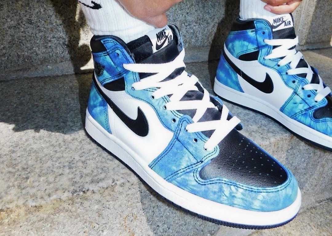 【販売リンクあり】6/11発売 NIKE WMNS AIR JORDAN 1 OG "TIE-DYE" 抽選/定価/販売店舗あり