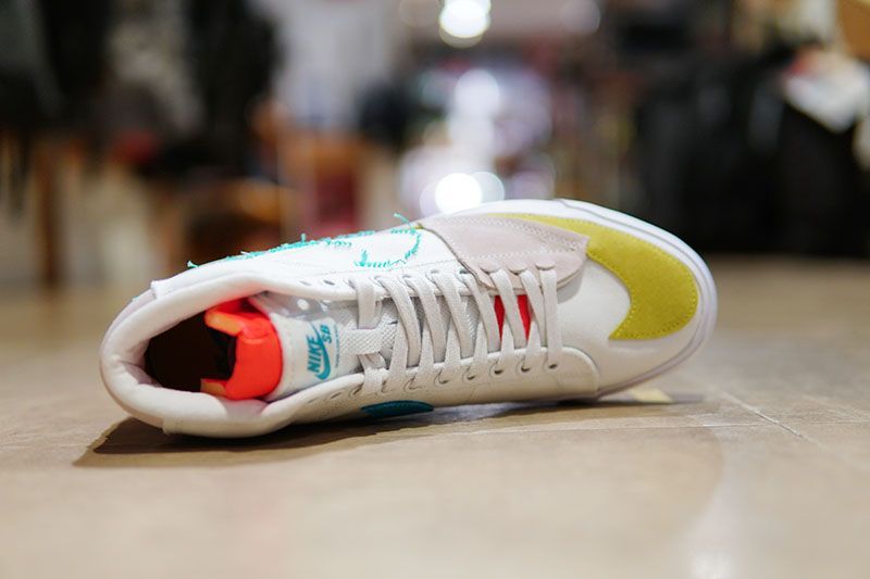 【スニダンで購入可】NIKE SB BLAZER MID EDGE "SUMMIT WHITE/ORACLE AQUA" 抽選/定価/販売店舗あり 5枚目
