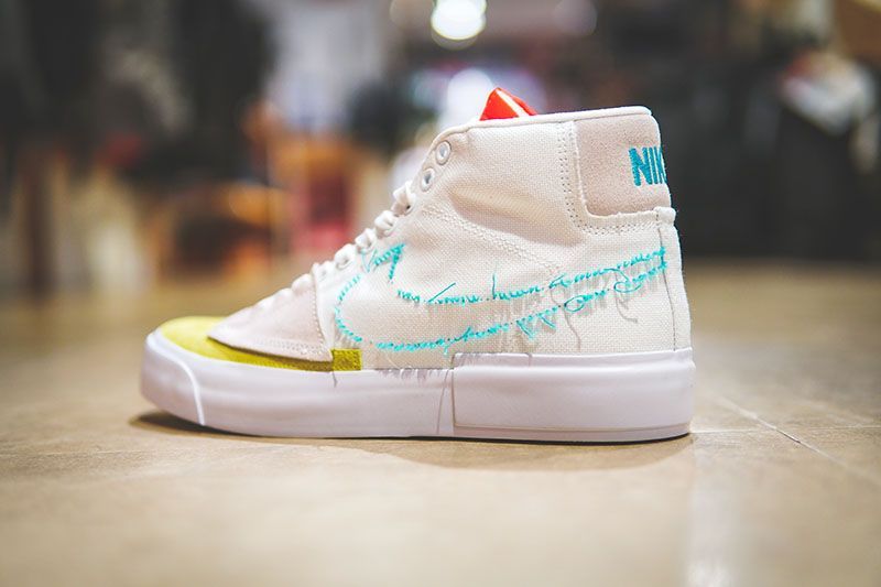 【スニダンで購入可】NIKE SB BLAZER MID EDGE "SUMMIT WHITE/ORACLE AQUA" 抽選/定価/販売店舗あり 2枚目