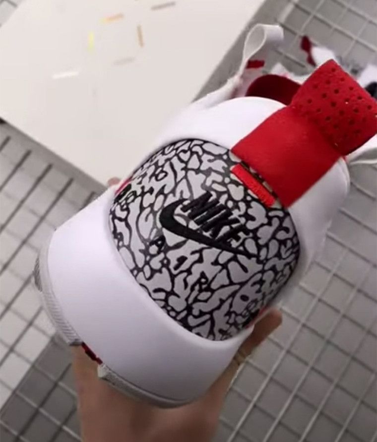 【近日発売】NIKE AIR JORDAN 34 LOW "WHITE CEMENT" 抽選/定価/販売店まとめ 4枚目