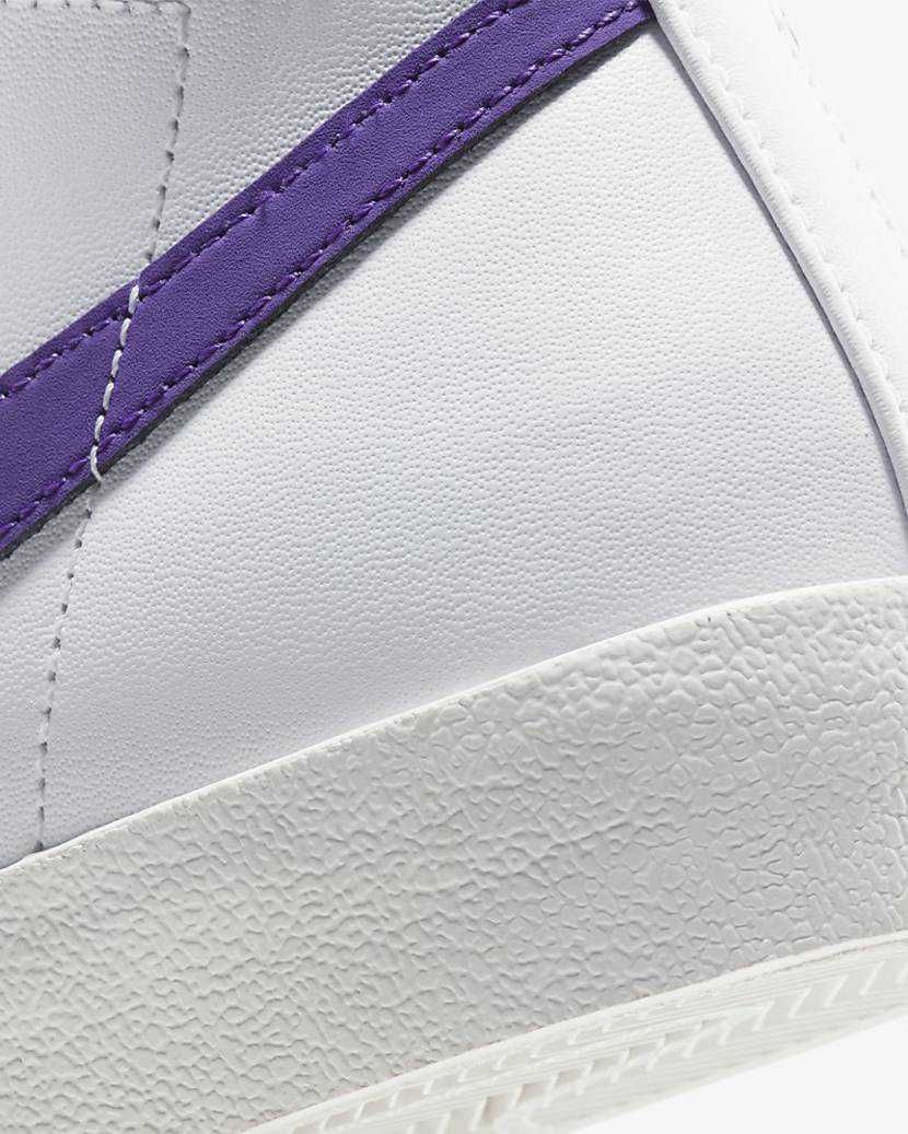 【スニダンで購入可】5/20発売 NIKE BLAZER MID '77 VINTAGE "WHITE/SAIL/VONTAGE PORPLE" 抽選/定価販売店舗まとめ 12枚目