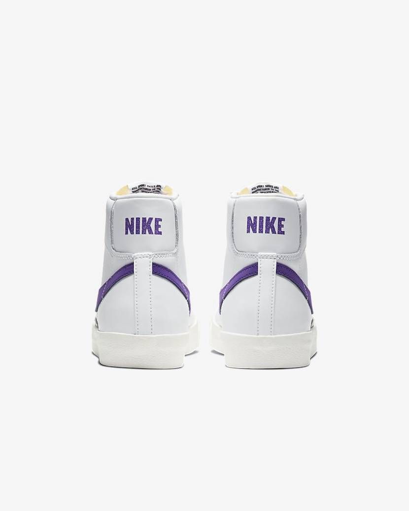 【スニダンで購入可】5/20発売 NIKE BLAZER MID '77 VINTAGE "WHITE/SAIL/VONTAGE PORPLE" 抽選/定価販売店舗まとめ 8枚目