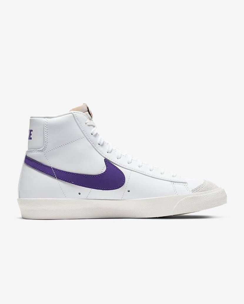 【スニダンで購入可】5/20発売 NIKE BLAZER MID '77 VINTAGE "WHITE/SAIL/VONTAGE PORPLE" 抽選/定価販売店舗まとめ 7枚目