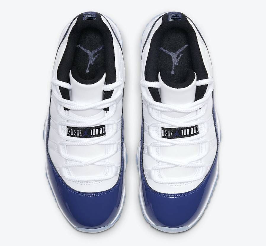 【販売リンクあり】6/17発売 NIKE WMNS AIR JORDAN 11 LOW "CONCORD SKETCH" 抽選/定価/販売店舗まとめ 9枚目