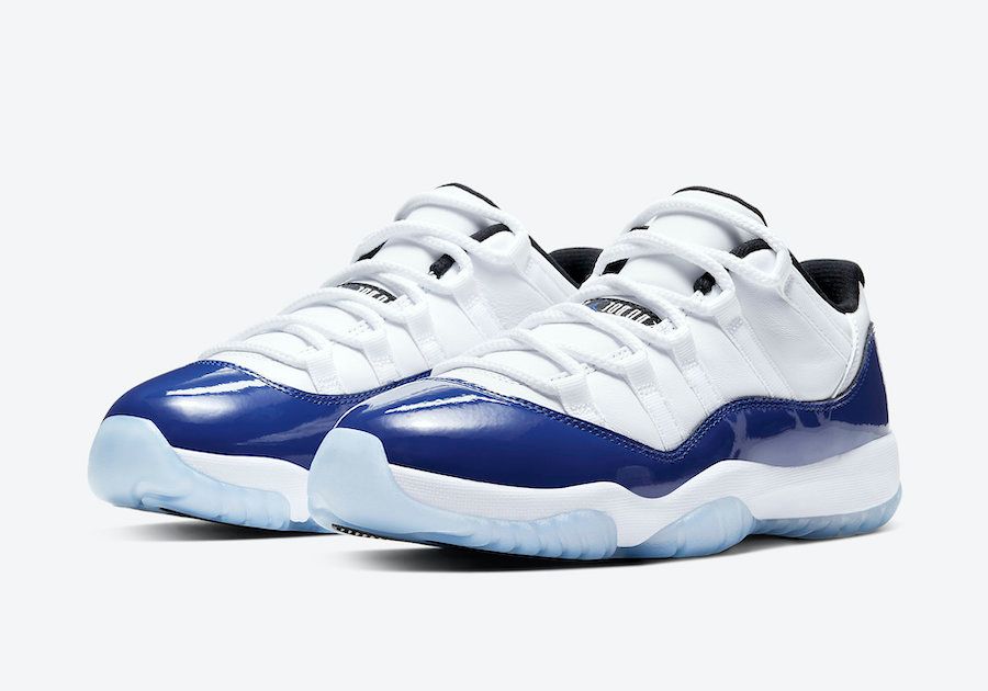 【6/6発売】NIKE WMNS AIR JORDAN 11 LOW "WHITE/CONCORD" 抽選/定価/販売店舗まとめ