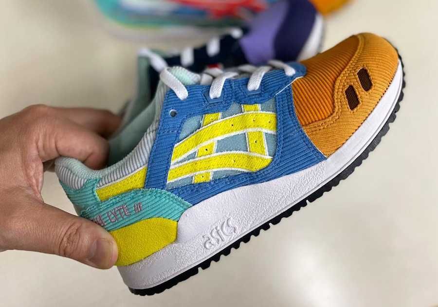 【販売リンクあり】6/27発売 SEAN WOTHERSPOON × ASICS × ATMOS GEL LYTE 3 OG 抽選/定価/販売店舗まとめ 6枚目