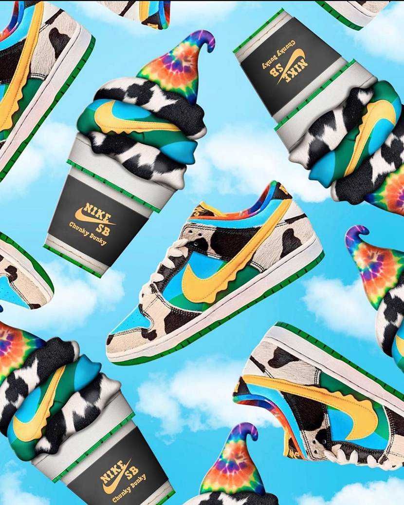 【スニダンで購入可】BEN & JERRY'S ×NIKE SB DUNK LOW "CHUNKY DUNKY" 抽選/定価/販売店舗まとめ 2枚目