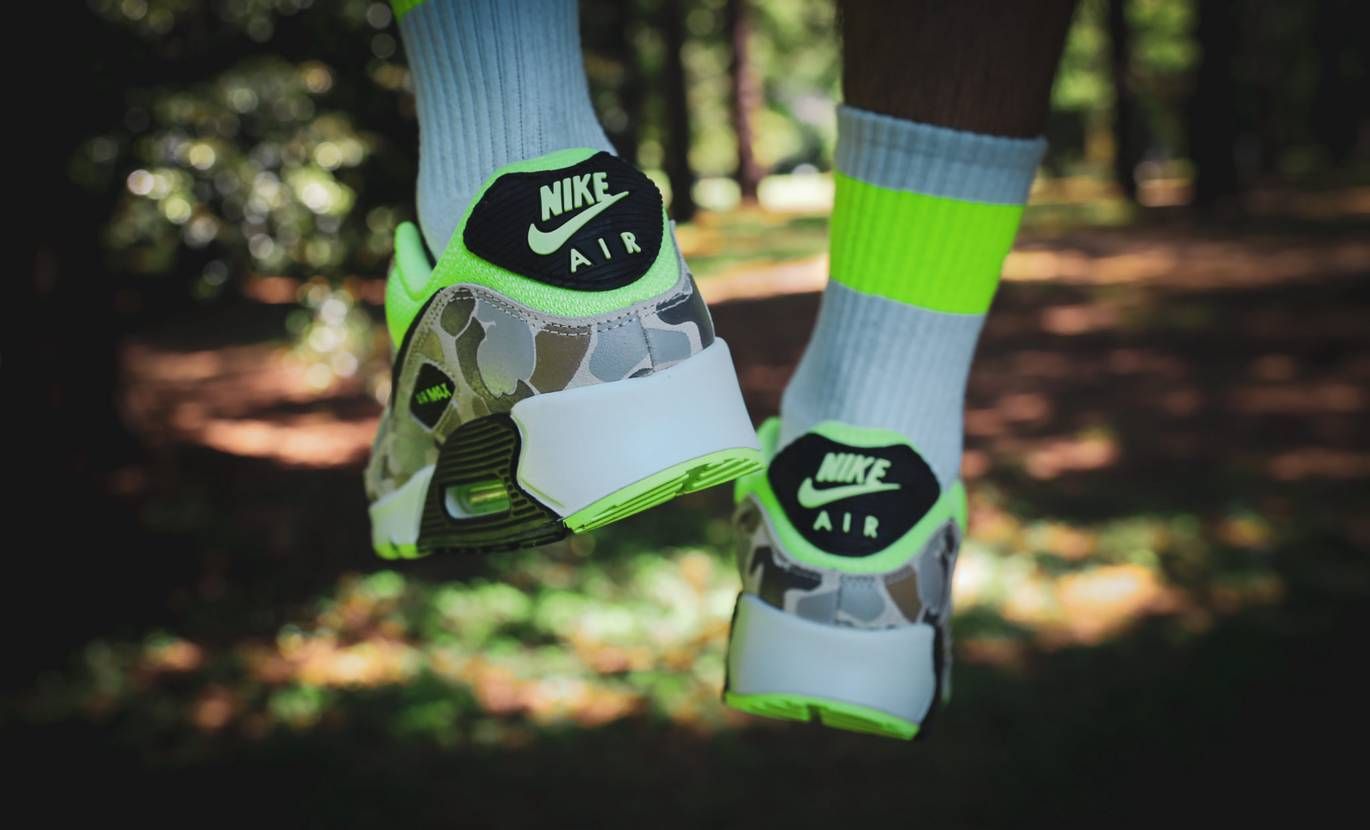 【スニダンで取扱中】NIKE AIR MAX 90 "GREEN CAMO" 抽選/定価/販売店舗まとめ 4枚目