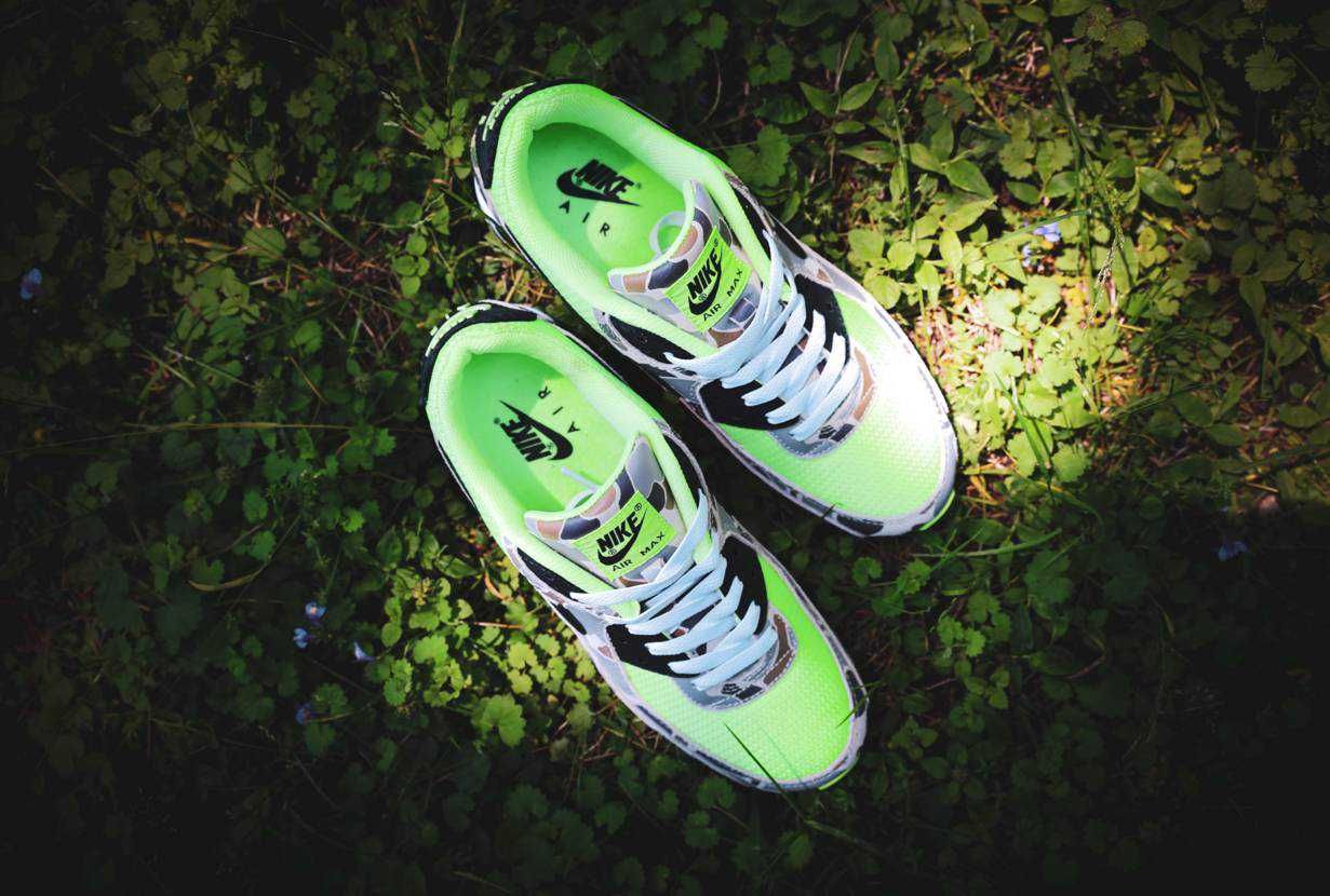 【スニダンで取扱中】NIKE AIR MAX 90 "GREEN CAMO" 抽選/定価/販売店舗まとめ 6枚目