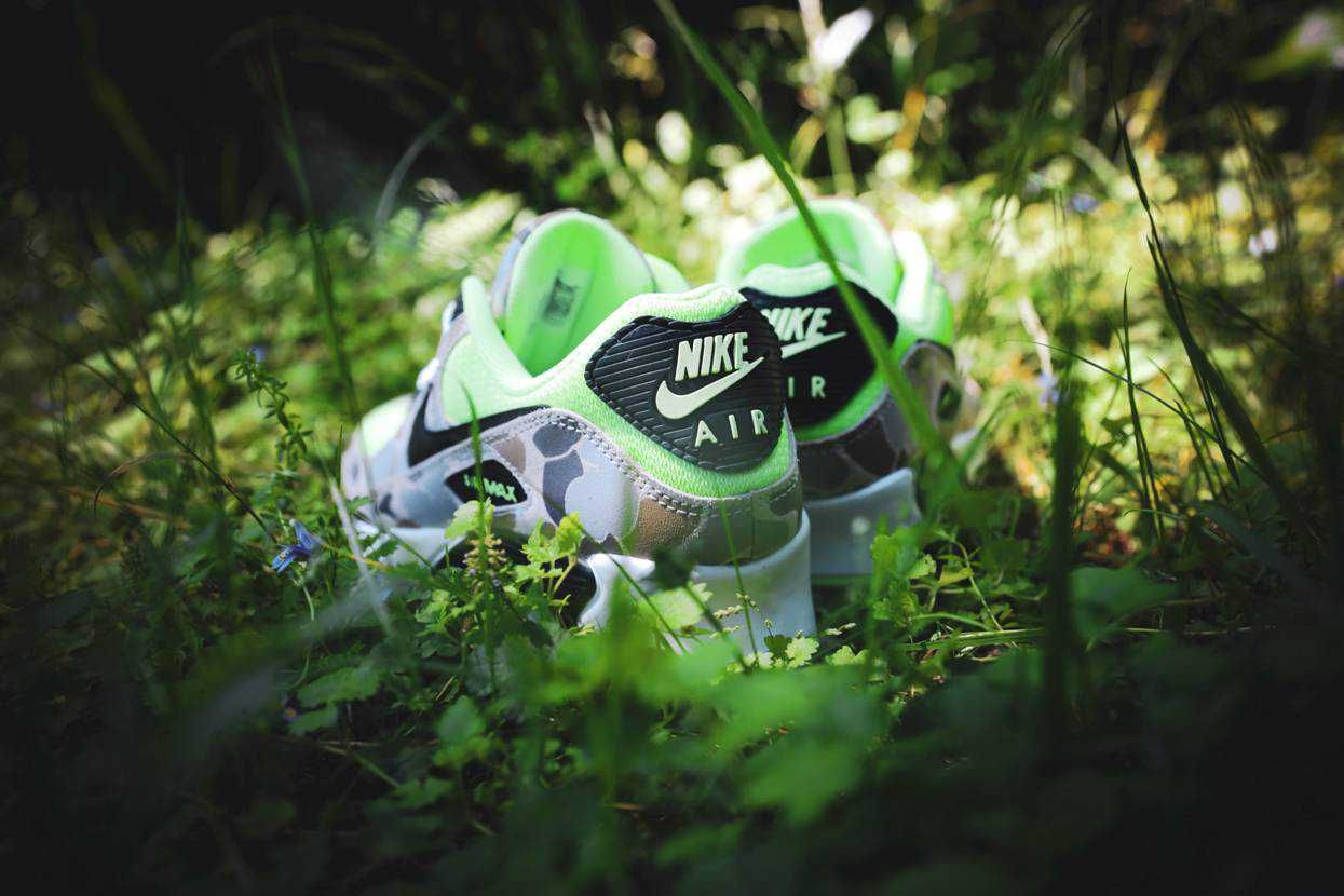 【スニダンで取扱中】NIKE AIR MAX 90 "GREEN CAMO" 抽選/定価/販売店舗まとめ 7枚目