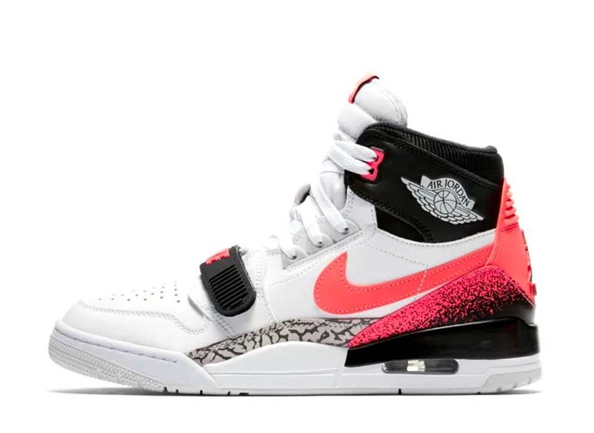 DON C×ナイキ ジョーダンレガシー312 ホットラヴァーブラックゼン "グレー"