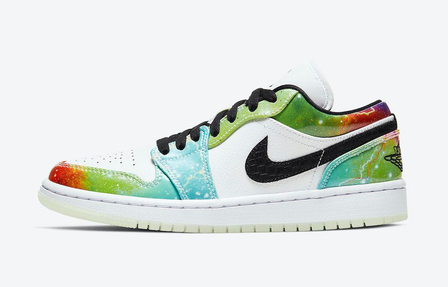 【近日発売】NIKE AIR JORDAN 1 LOW "GALAXY" 抽選/定価/販売店舗まとめ 2枚目